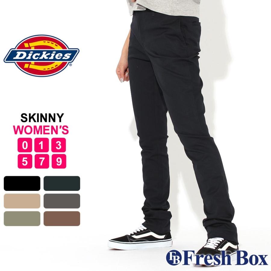 [レディース ディッキーズ スキニーパンツ ストレッチ HH874SK USAモデル Dickies Girl スリムパンツ｜f-box