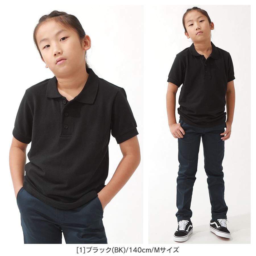 Dickies（ディッキーズ） [キッズ] ポロシャツ 半袖 スクール ポケット