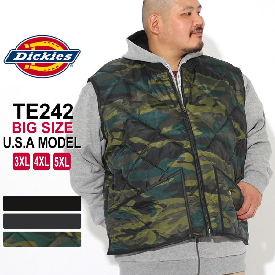 ビッグサイズ ディッキーズ ベスト メンズ 中綿ベスト ダウンベスト キルティング カジュアル 秋冬 Dickies Te242 大きいサイズ Usaモデル Dickies Te242 Big Freshbox 通販 Yahoo ショッピング
