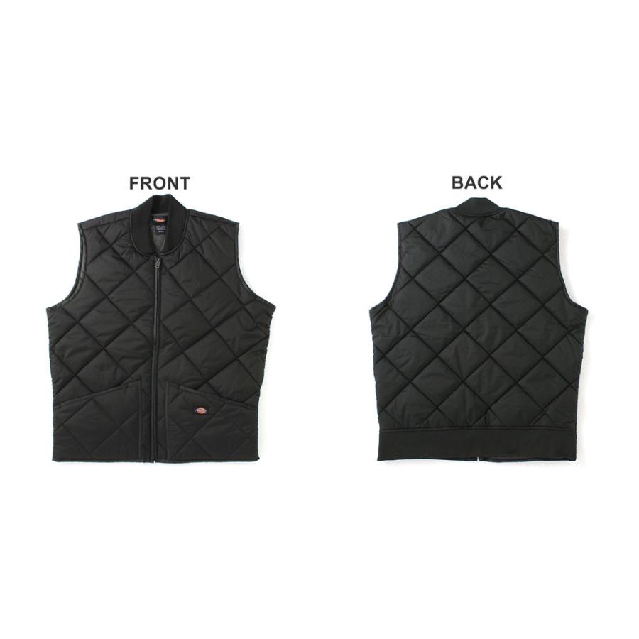 Dickies（ディッキーズ） キルティング ナイロンベスト TE242 メンズ