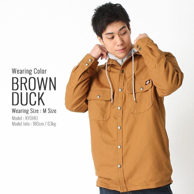 Dickies ディッキーズ シャツジャケット パーカーフード付き Dickies ディッキーズ シャツジャケット パーカーフード付き