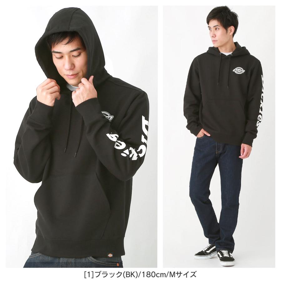 Dickies（ディッキーズ） パーカー プルオーバー メンズ 裏起毛 袖ロゴ