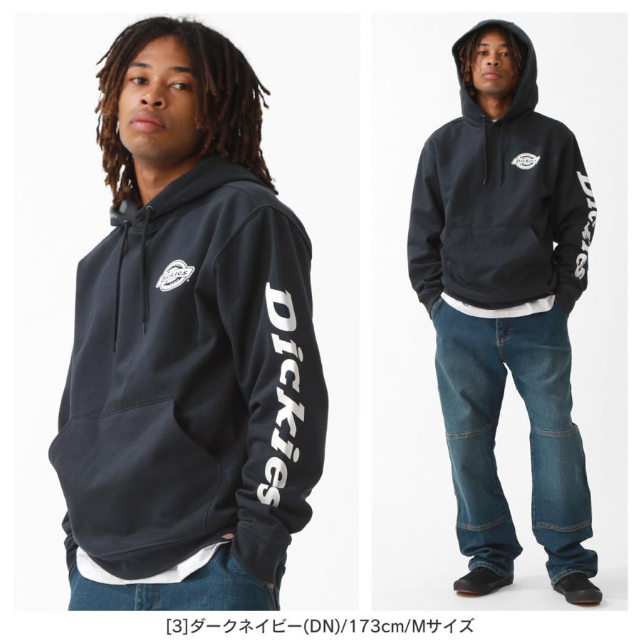 Dickies（ディッキーズ） パーカー プルオーバー メンズ 裏起毛 袖ロゴ