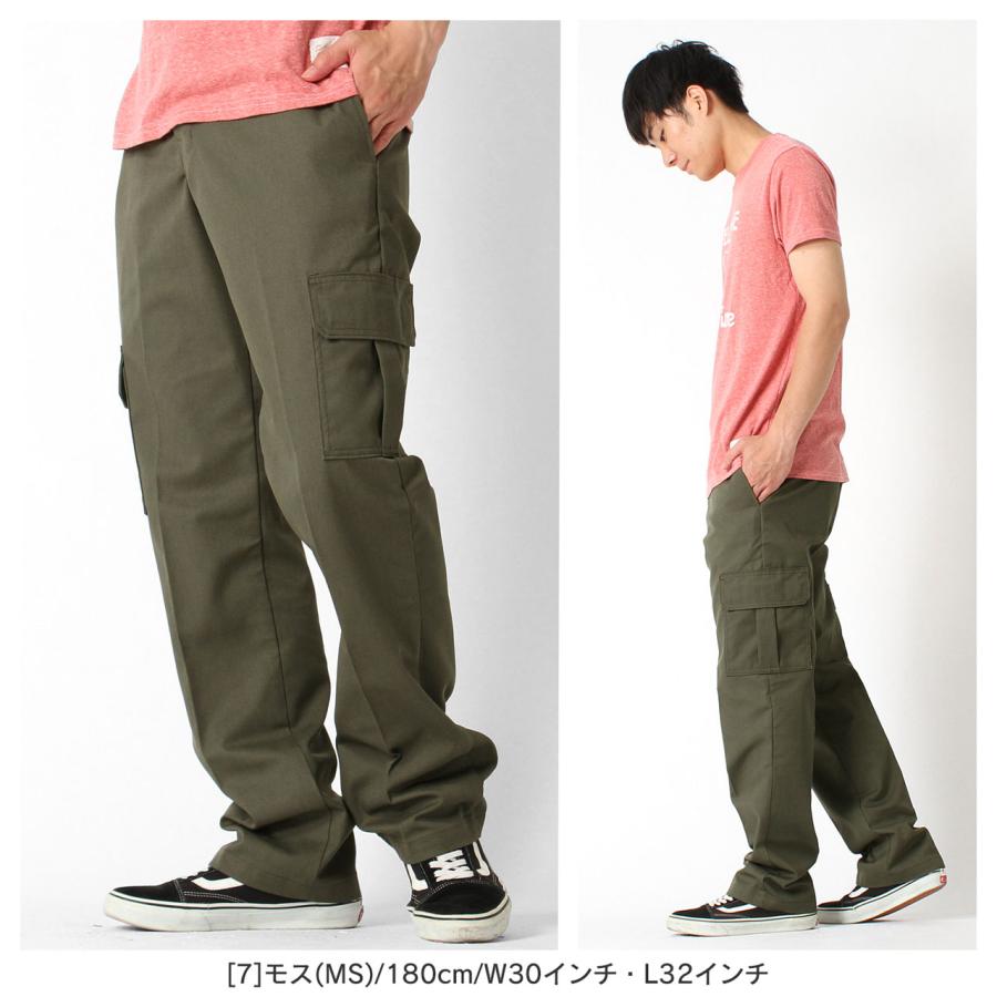 ディッキーズ Dickies カーゴパンツ メンズ ストレッチ ワイド wp595 USAモデル【COP】｜f-box｜08