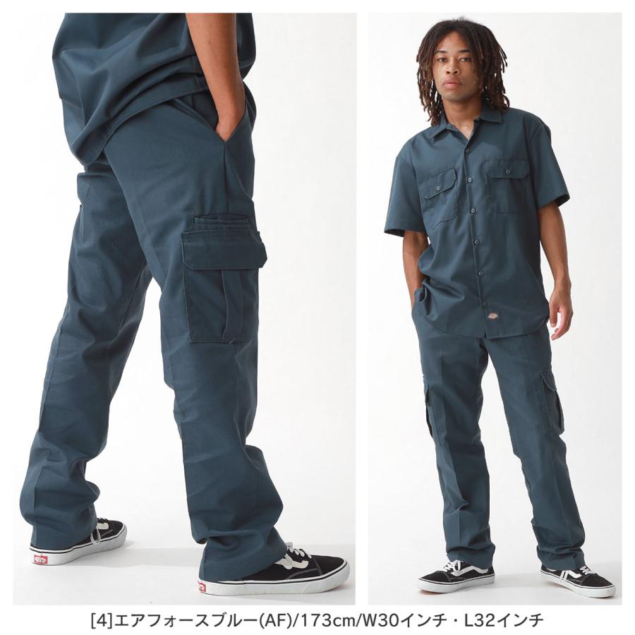 ディッキーズ Dickies カーゴパンツ メンズ ストレッチ ワイド wp595 USAモデル【COP】｜f-box｜05