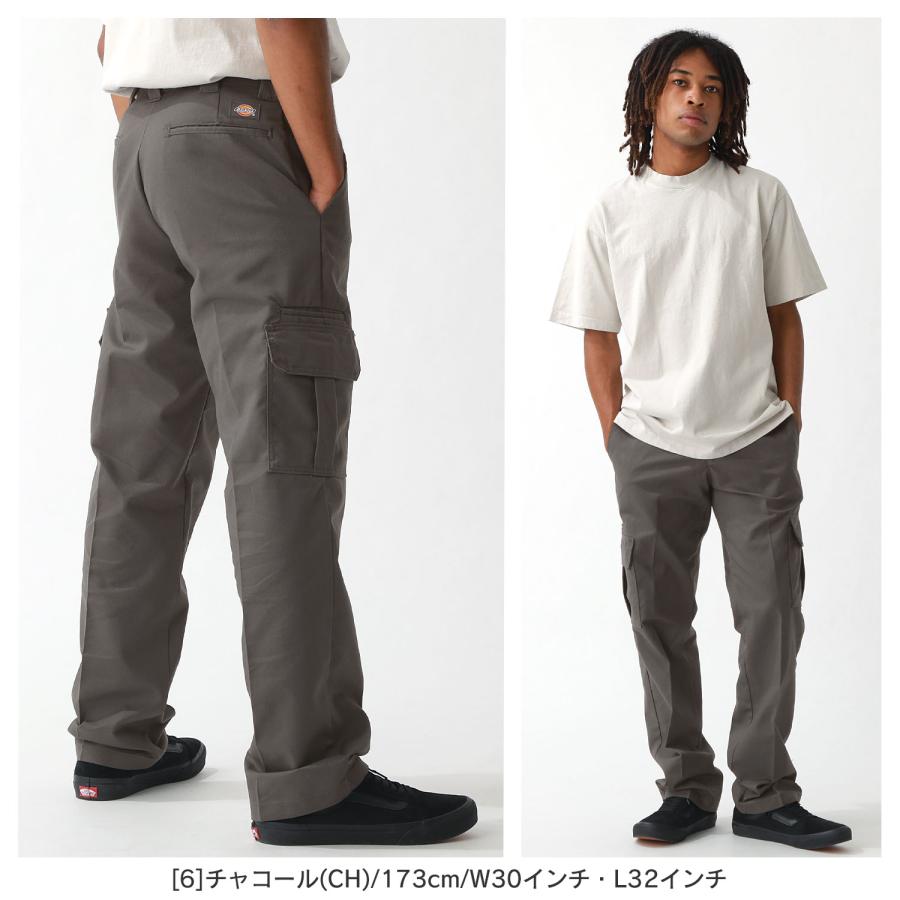 ディッキーズ Dickies カーゴパンツ メンズ ストレッチ ワイド wp595 USAモデル【COP】｜f-box｜07