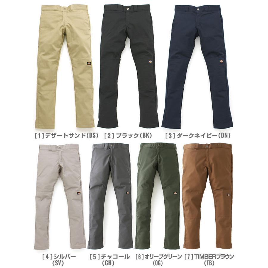 ディッキーズ スキニーパンツ メンズ ストレッチ スリム タイト ダブルニー チノパン ストレート シンプル Dickies WP811 USAモデル 爆買 | Dickies | 02