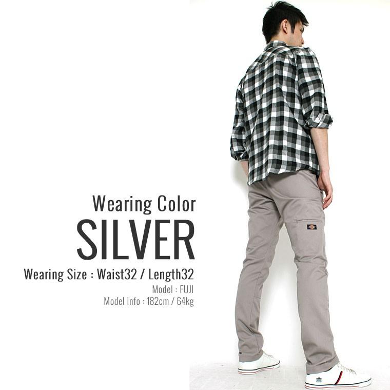 ディッキーズ スキニーパンツ メンズ ストレッチ スリム タイト ダブルニー チノパン ストレート シンプル Dickies WP811 USAモデル 爆買 | Dickies | 08