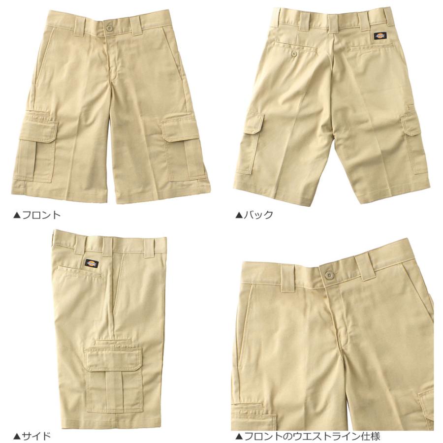 Dickies ディッキーズ ハーフパンツ カーゴパンツ メンズ ひざ下 ツイル ウエスト30-44インチ WR557 USAモデル【COP】｜f-box｜07