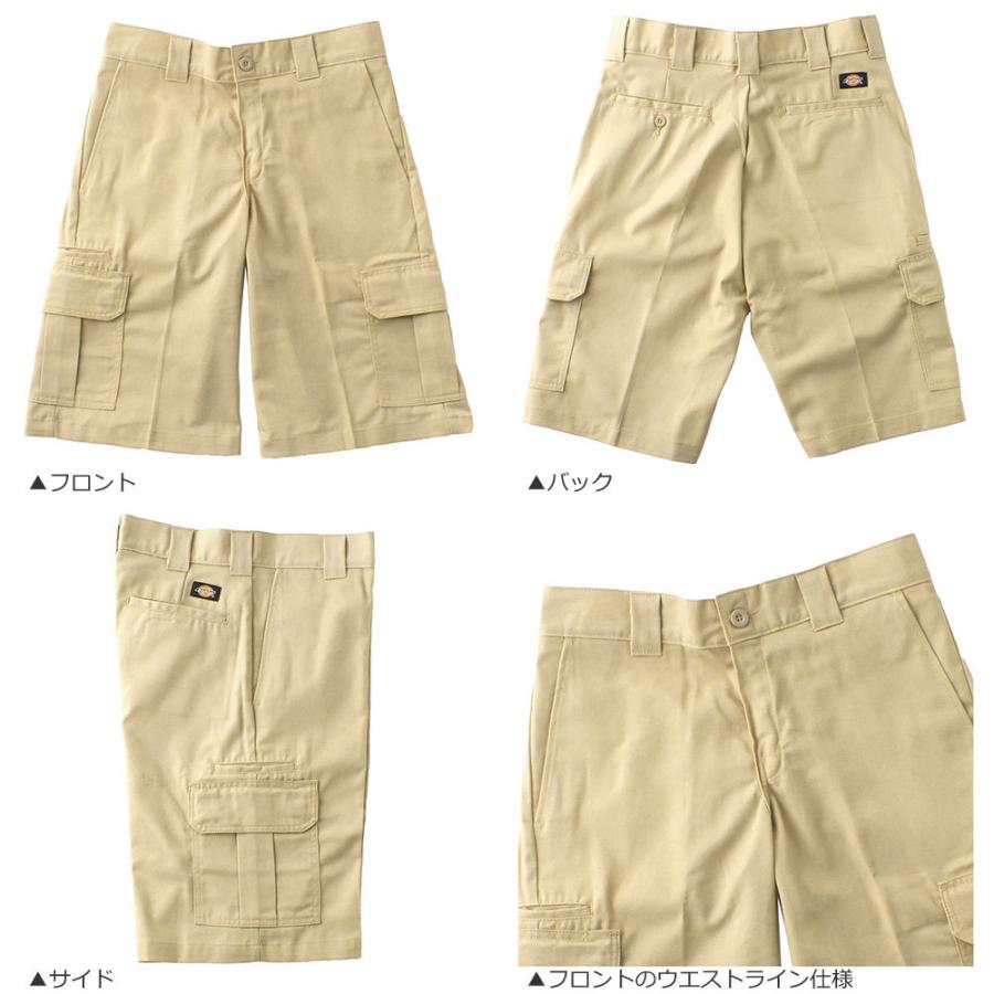 Dickies ディッキーズ ハーフパンツ カーゴパンツ メンズ ひざ下 ツイル ウエスト30-44インチ WR557 USAモデル【COP】｜f-box｜08