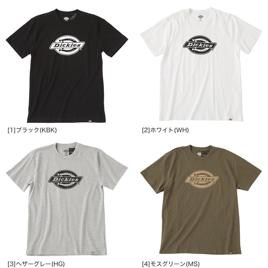 Dickies ディッキーズ Tシャツ 半袖 ヘビーウェイト 厚手 メンズ フロント ロゴ プリント USAモデル WS22C 【メール便可】｜f-box｜04