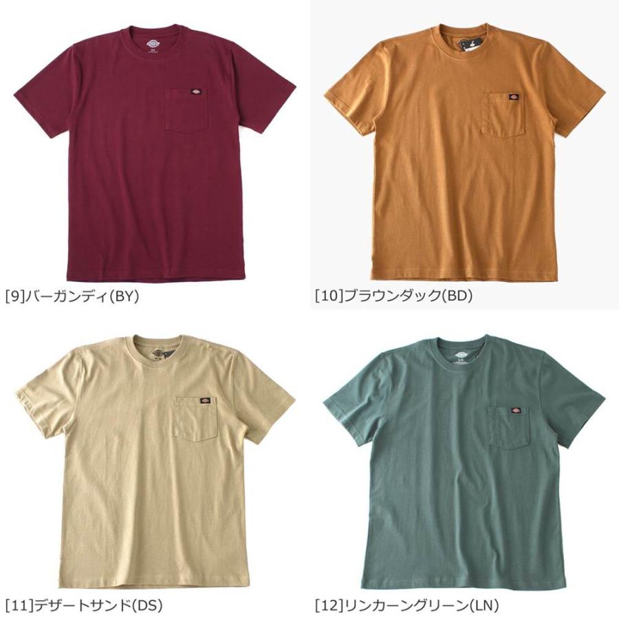 [ビッグサイズ] ディッキーズ Dickies Tシャツ メンズ 半袖 ヘビーウェイト ポケット ゆったり WS450 USAモデル｜f-box｜06