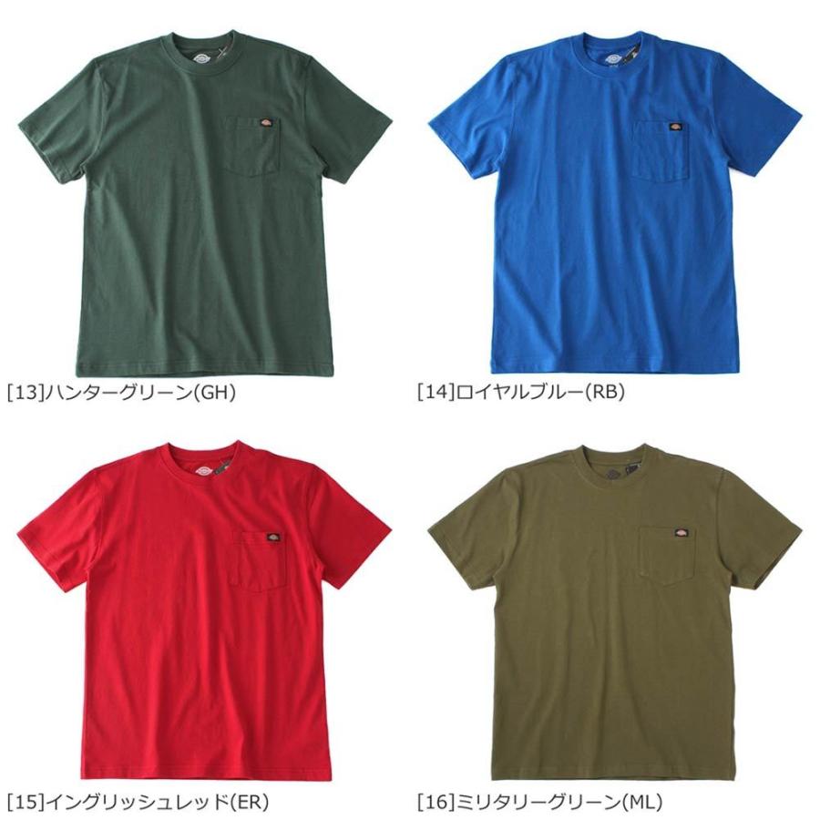 Dickies ディッキーズ Tシャツ メンズ 半袖 大きいサイズ ゆったり 大きめ ポケット 厚手 アメカジWS450 USAモデル 【メール便可】 爆買 | Dickies | 06