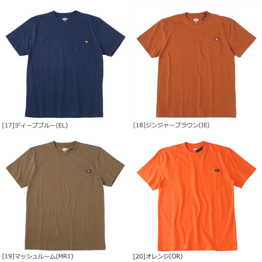 Dickies ディッキーズ Tシャツ メンズ 半袖 大きいサイズ ゆったり 大きめ ポケット 厚手 アメカジWS450 USAモデル 【メール便可】 爆買 | Dickies | 07
