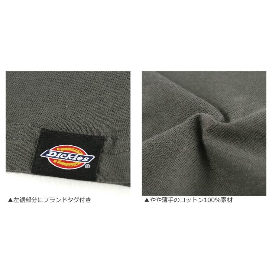 [ビッグサイズ] ディッキーズ Tシャツ 半袖 クルーネック メンズ WS45R USAモデル Dickies 半袖Tシャツ｜f-box｜05