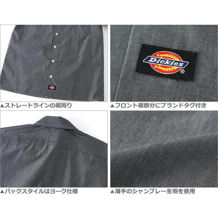 Dickies（ディッキーズ） シャツ 半袖 シャンブレー メンズ WS509 USA