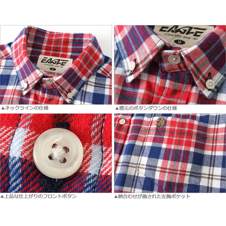 送料無料】 シャツ メンズ 長袖 ボタンダウン ポケット