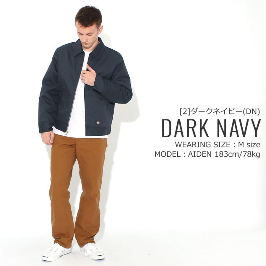 ディッキーズ アイゼンハワージャケット ワークジャケット メンズ Dickies TJ15 アウター ジャケット USAモデル｜f-box｜12