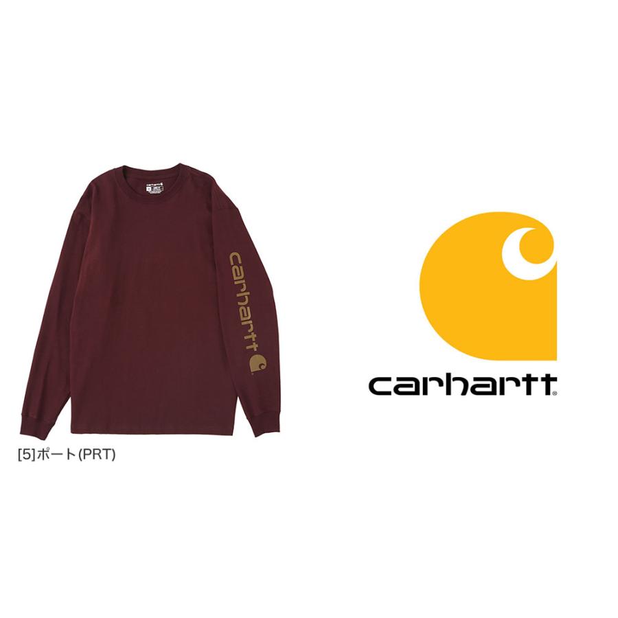 Carhartt カーハート ロンt メンズ ブランド アメカジ tシャツ 長袖 袖ロゴ ショルダーロゴ 大きいサイズ 長袖tシャツ 厚手 ヘビーウェイト USAモデル｜f-box｜10