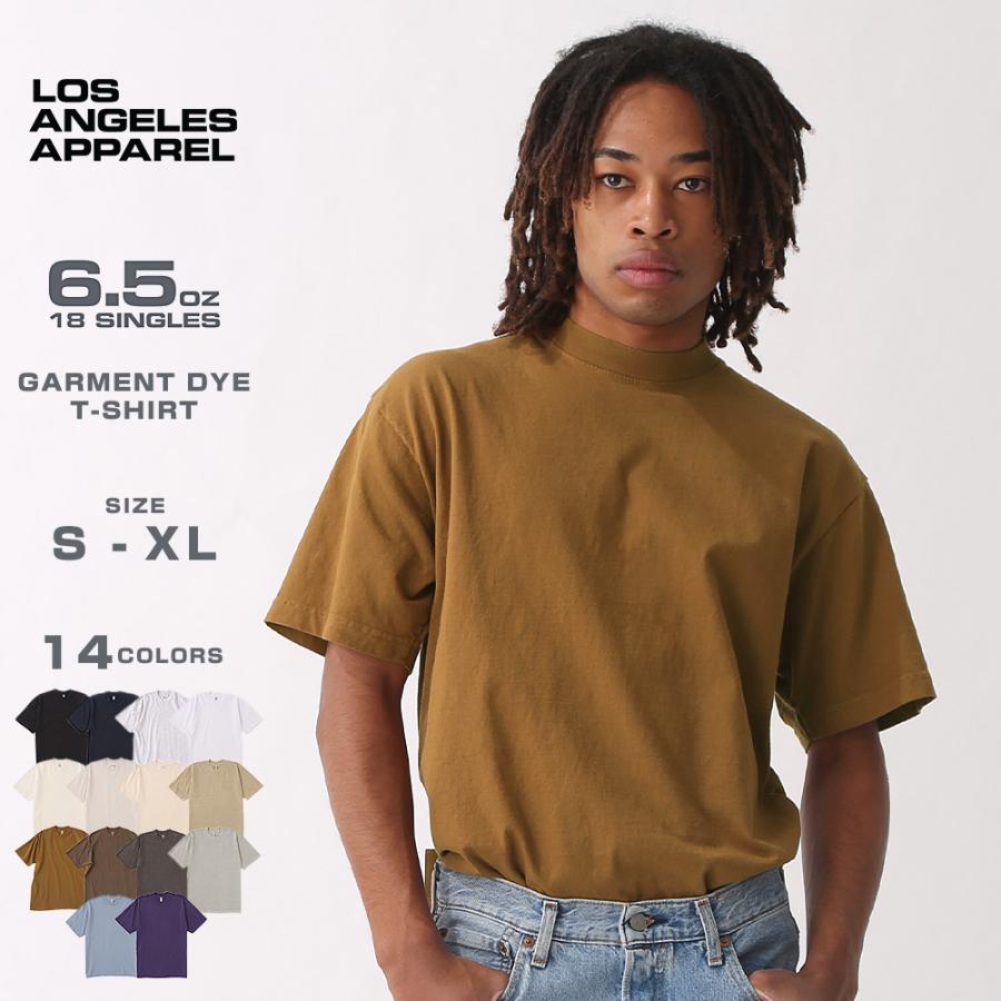 アパルトモン☆ロサンゼルスアパレルTシャツ☆ Los Angeles Apparel (ロサンゼルスアパレル) 6.5オンスTシャツ-無地T