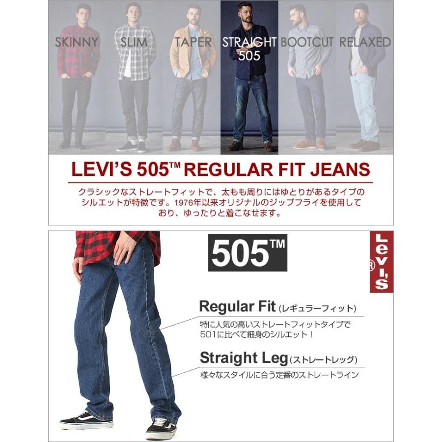 Levi's（リーバイス） 505 ジッパーフライ USAモデル Levis ジーンズ