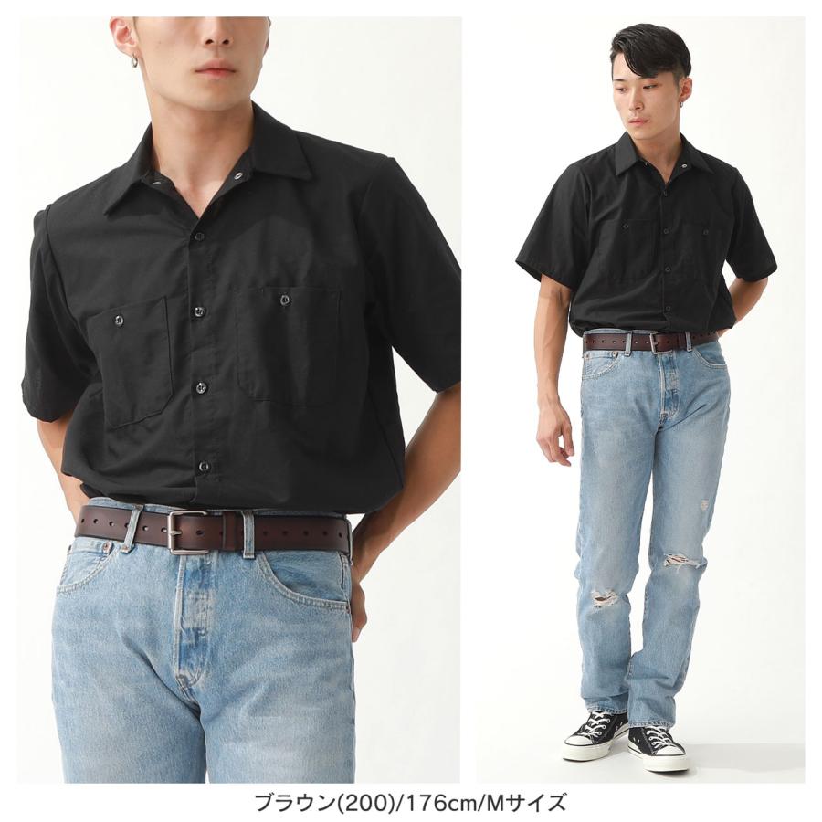 Levi's（リーバイス） ベルト メンズ 本革 ビジネス シングルピン