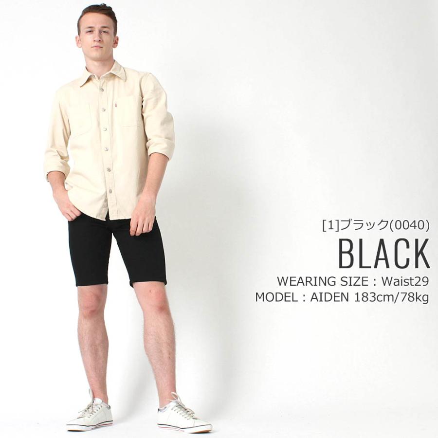 リーバイス 501 ハーフパンツ 膝上 デニム ストレッチ メンズ 大きいサイズ ショートパンツ ショーツ 短パン ジーンズ ブランド アメカジ Usaモデル クリスマス特集22