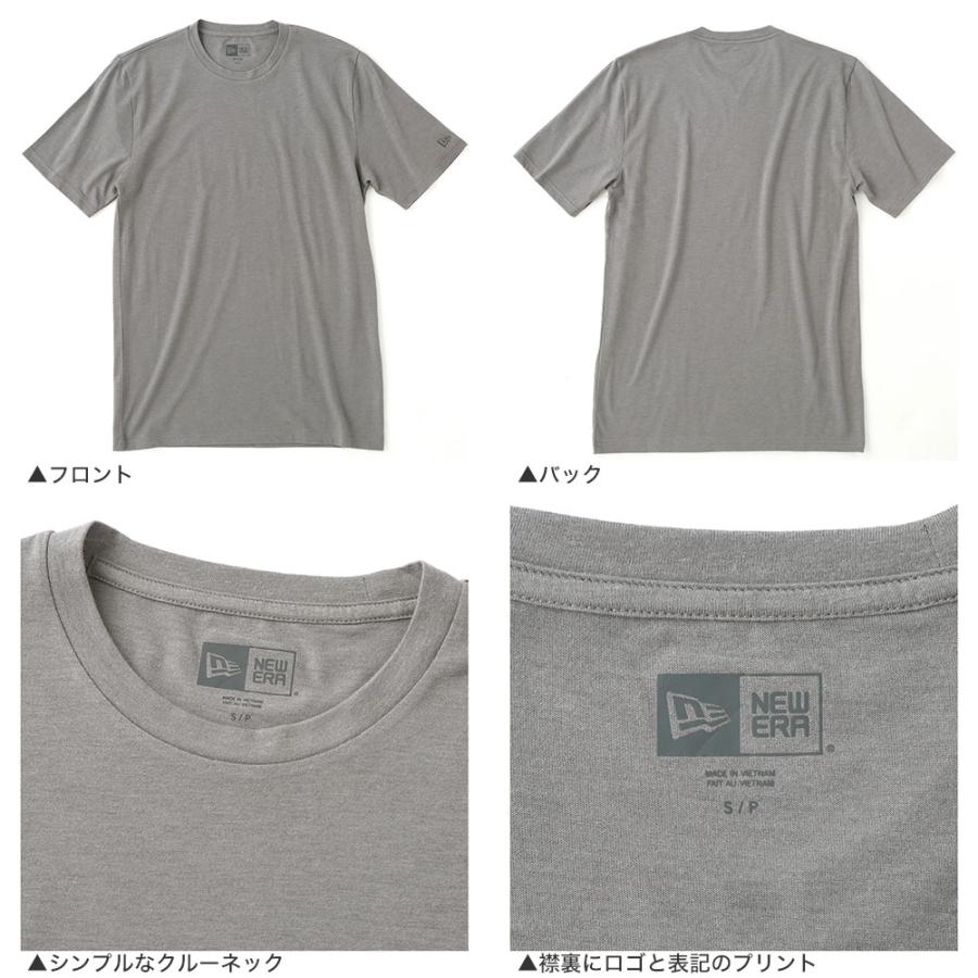 ニューエラ NEW ERA NEWERA Tシャツ メンズ オーバーサイズ 無地 ワンポイント 速乾 薄手 半袖Tシャツ NEA135【メール便可】 爆買 | NEW ERA | 05