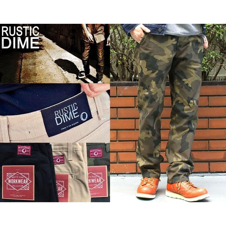 【送料無料】 【Sランク】アウトレット 返品・交換・キャンセル不可｜ラスティックダイム チノパン ストレート 迷彩 メンズ outlet