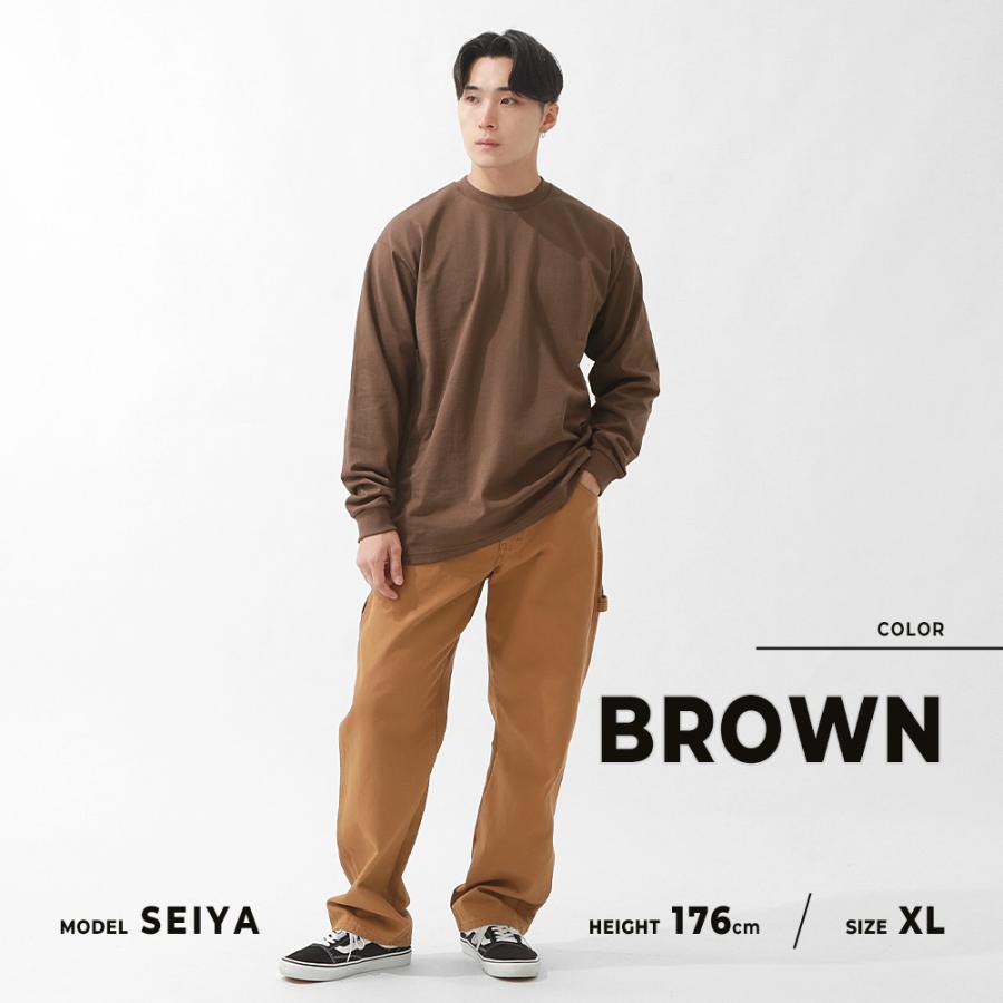 PRO CLUB プロクラブ ロンT ヘビーウェイト メンズ 大きいサイズ 無地 Tシャツ 長袖 厚手 ブランド カジュアル USAモデル 【メール便可】 爆買 | PRO CLUB | 28