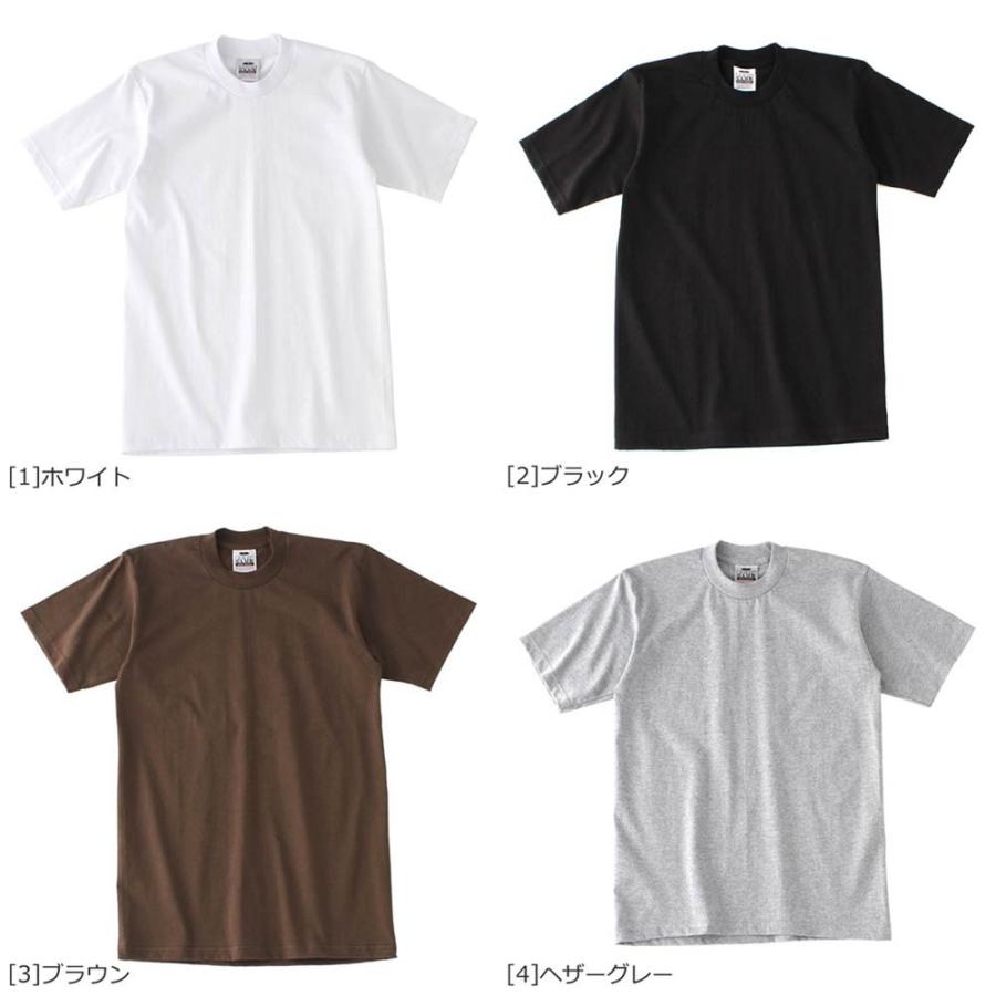 [ビッグサイズ] PRO CLUB プロクラブ 半袖Tシャツ メンズ 大きめ 大きいサイズ 半袖 クルーネック ヘビーウェイト 無地 アメカジ カジュアル 101 USAモデル｜f-box｜03