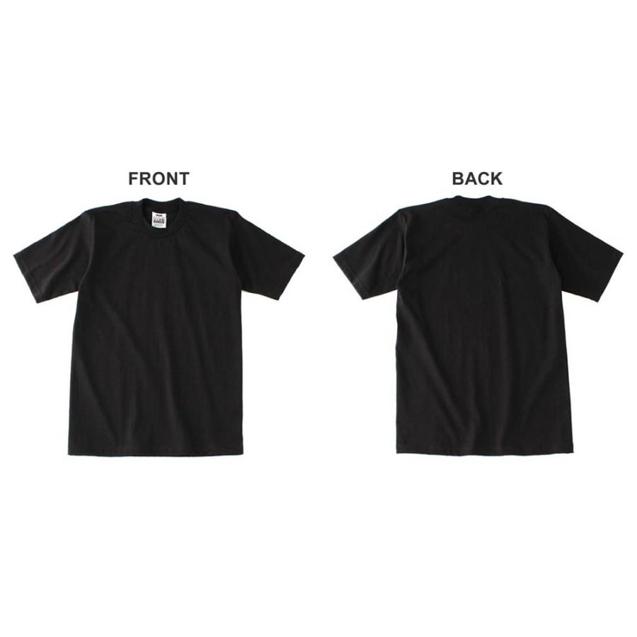 【5/24(金)再入荷】 [ビッグサイズ] PRO CLUB プロクラブ Tシャツ メンズ 大きいサイズ 半袖 無地 厚手 ヘビーウェイト アメカジ カジュアル 101 USAモデル｜f-box｜09