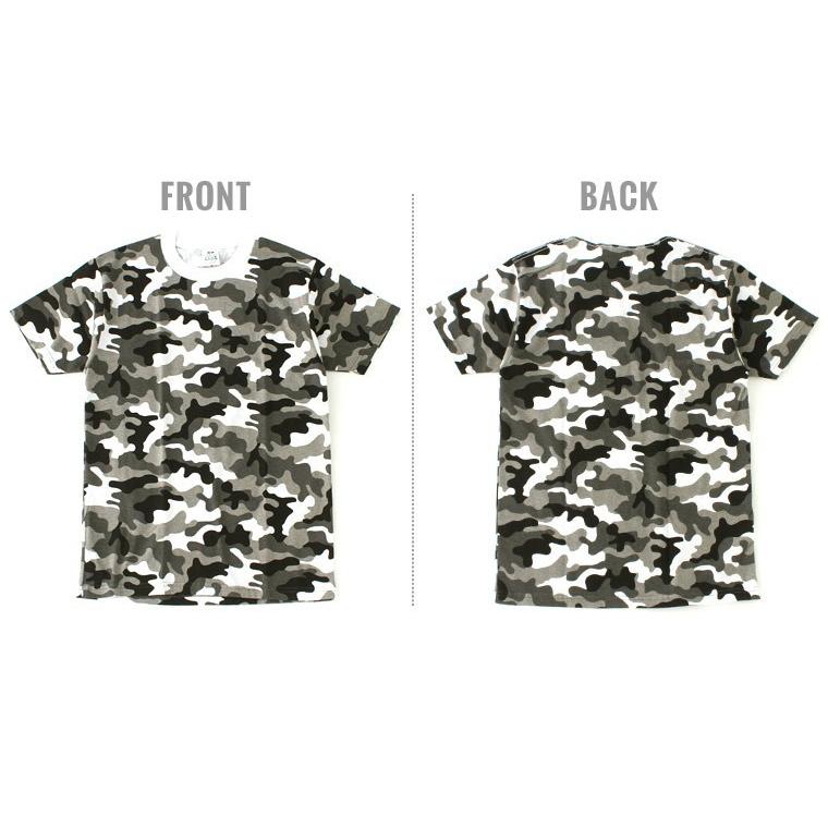 PRO CLUB（プロクラブ） Tシャツ 半袖 クルーネック コンフォート 迷彩