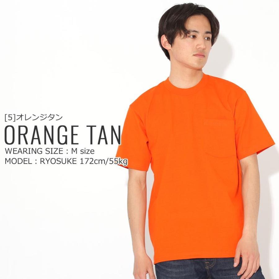 PRO CLUB（プロクラブ） Tシャツ 半袖 ヘビーウェイト ポケット 無地