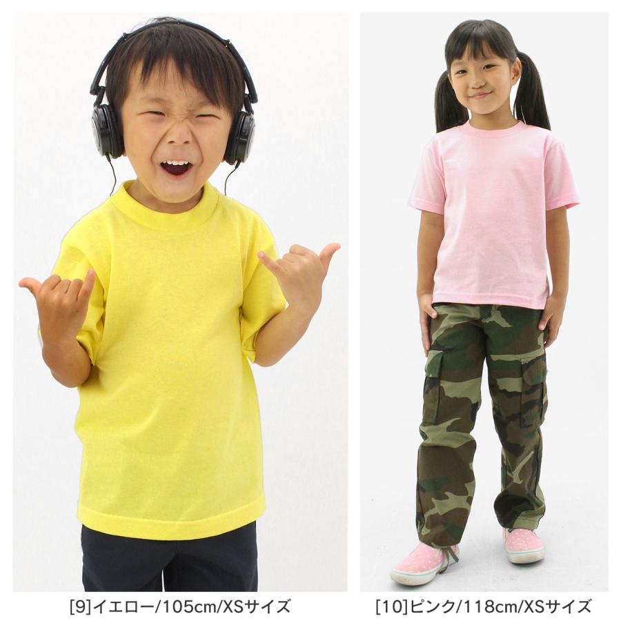 PRO CLUB（プロクラブ） [キッズ] Tシャツ 半袖 クルーネック 無地