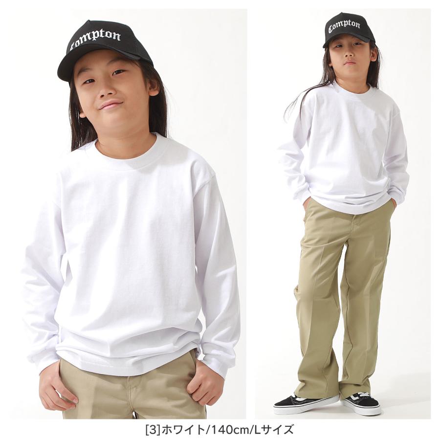 PRO CLUB（プロクラブ） [キッズ] ロンT Tシャツ 長袖 クルーネック