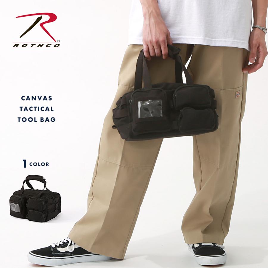 ROTHCO（ロスコ） バッグ ツールバッグ 大容量 工具バッグ キャンバス 