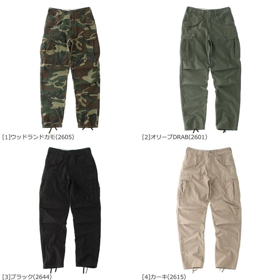 ロスコ カーゴパンツ M-65 迷彩 メンズ USAモデル 米軍 ROTHCO 