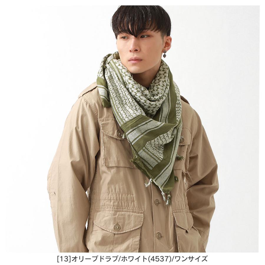 ROTHCO（ロスコ） アフガンストール メンズ ストール 大判 チェック