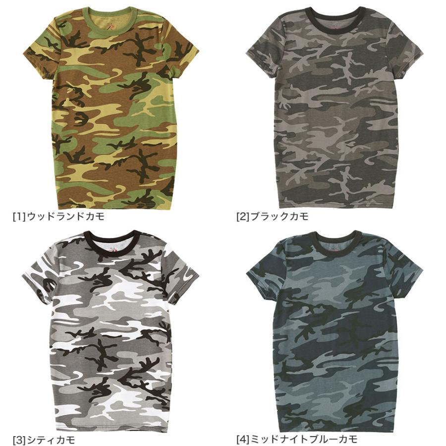 ROTHCO（ロスコ） [レディース] Tシャツ 半袖 迷彩 カモ クルーネック