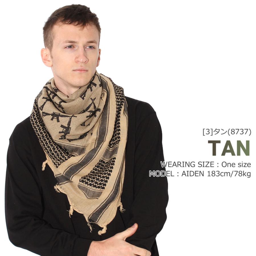 ROTHCO（ロスコ） ストール ライフル チェック シュマグ アフガン