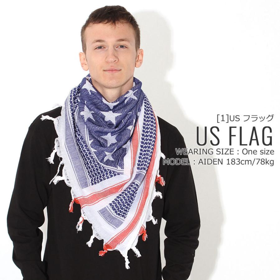 ROTHCO（ロスコ） ストール 星条旗 チェック メンズ レディース