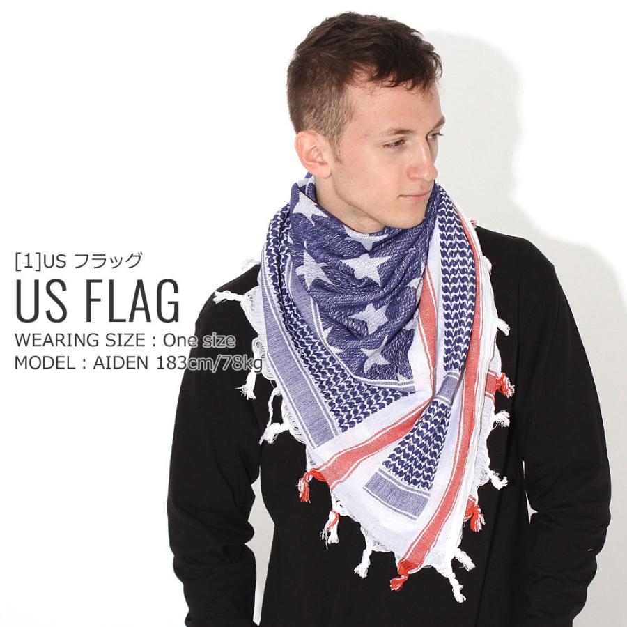 ROTHCO（ロスコ） ストール 星条旗 チェック メンズ レディース