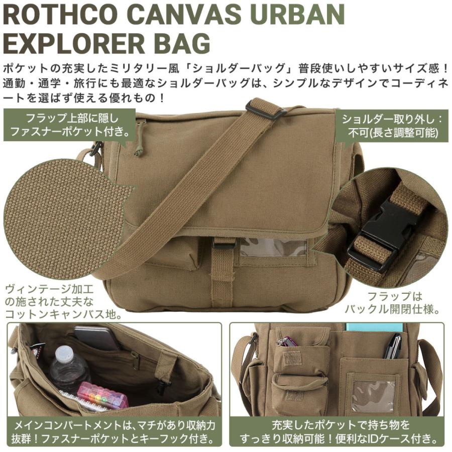 ROTHCO（ロスコ） バッグ ショルダーバッグ 斜めがけバッグ メンズ