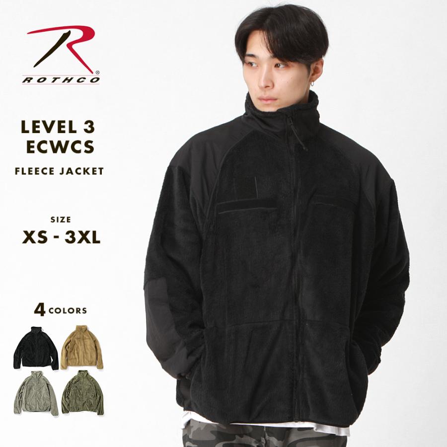 ROTHCO ロスコ フリース ジャケット メンズ エクワックス ECWCS ROTHCO ロスコ フリース ジャケット メンズ エクワックス ECWCS