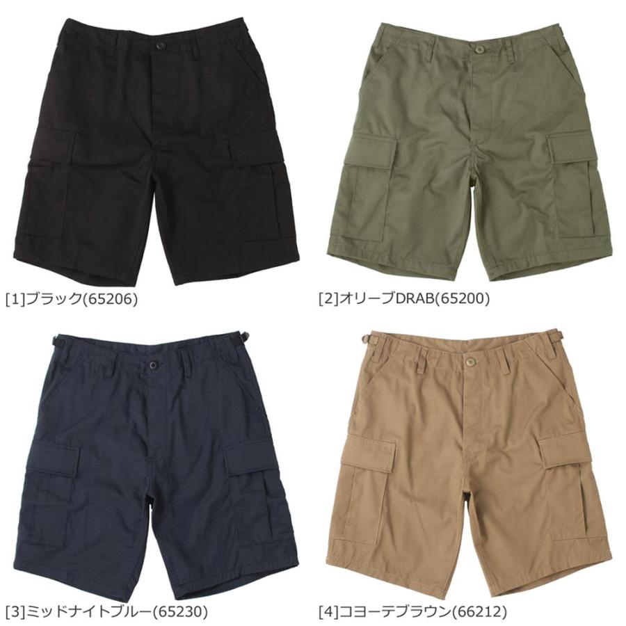 【6/4(火)再入荷】 ROTHCO ロスコ ハーフパンツ メンズ ひざ下 大きいサイズ カーゴショーツ カーゴパンツ ミリタリー ブランド アメカジ ストリート USAモデル｜f-box｜03