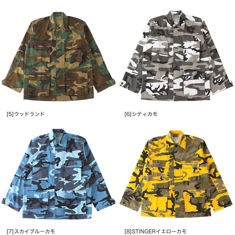 ROTHCO ロスコ シャツ メンズ 長袖 ミリタリーシャツ BDU シャツ 迷彩柄 長袖シャツ シャツジャケット メンズ USAモデル【COP】｜f-box｜14