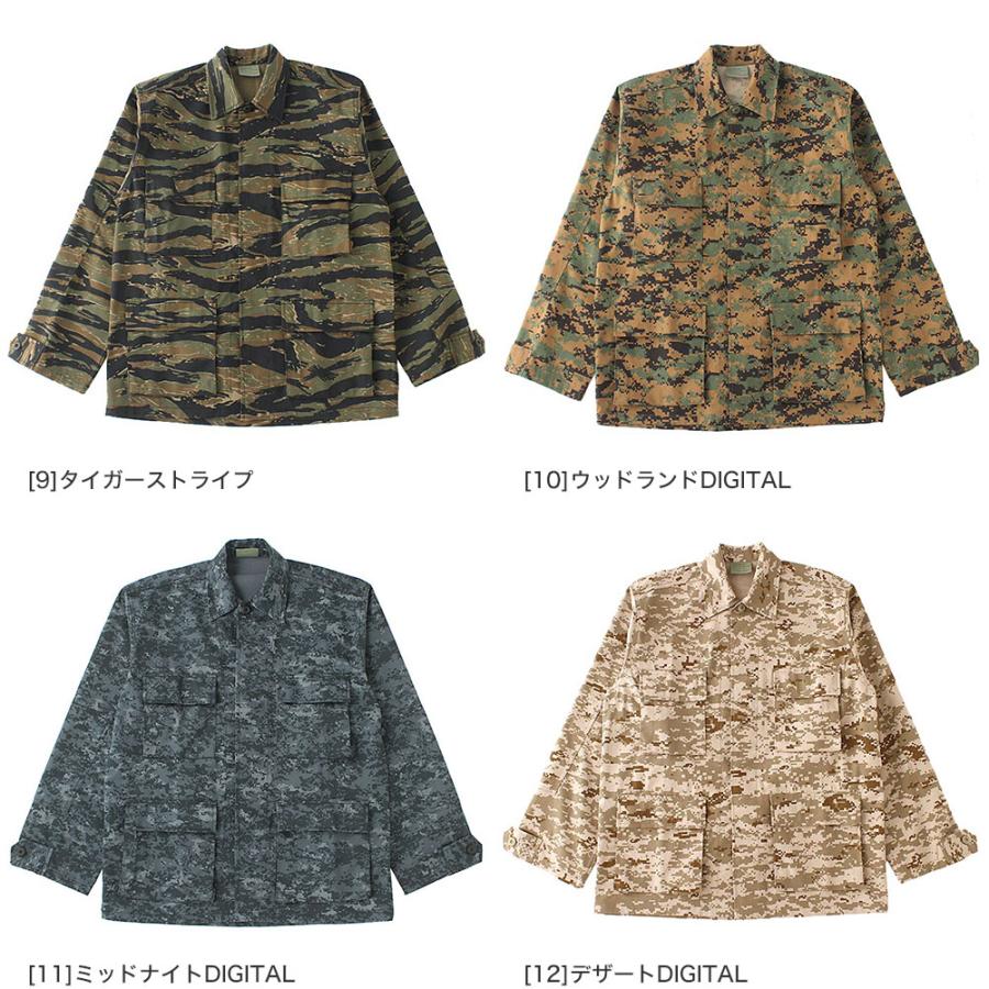 ROTHCO（ロスコ） シャツ 長袖 メンズ BDU ツイル S-XL USAモデル