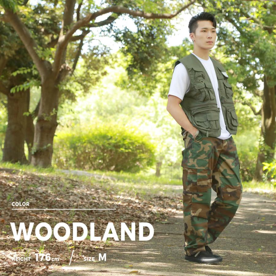 ROTHCO ロスコ カーゴパンツ メンズ 大きいサイズ 大きめ 迷彩 カモフラージュ BDU 軍パン ミリタリー アウトドア USAモデル | ROTHCO | 30