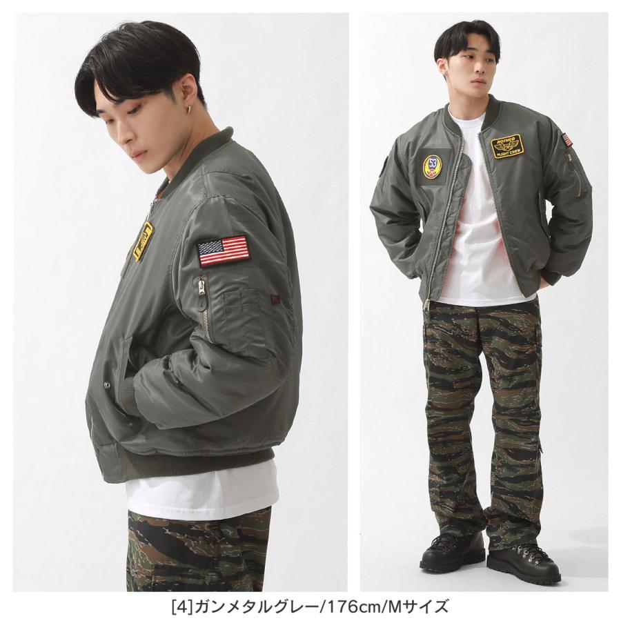 ROTHCO ロスコ MA-1 ジャケット メンズ 大きいサイズ ワッペン ROTHCO ロスコ MA-1 ジャケット メンズ 大きいサイズ ワッペン